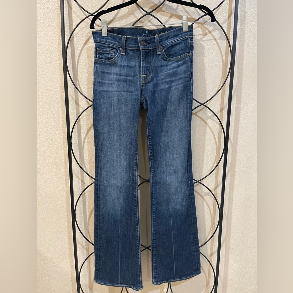 7 For All Mankind jeans. Mid rise. Bootcut. Size 26